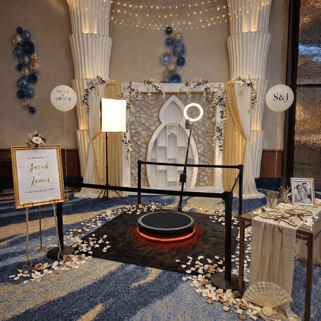 Customized 360 video Photo Booth in dubai