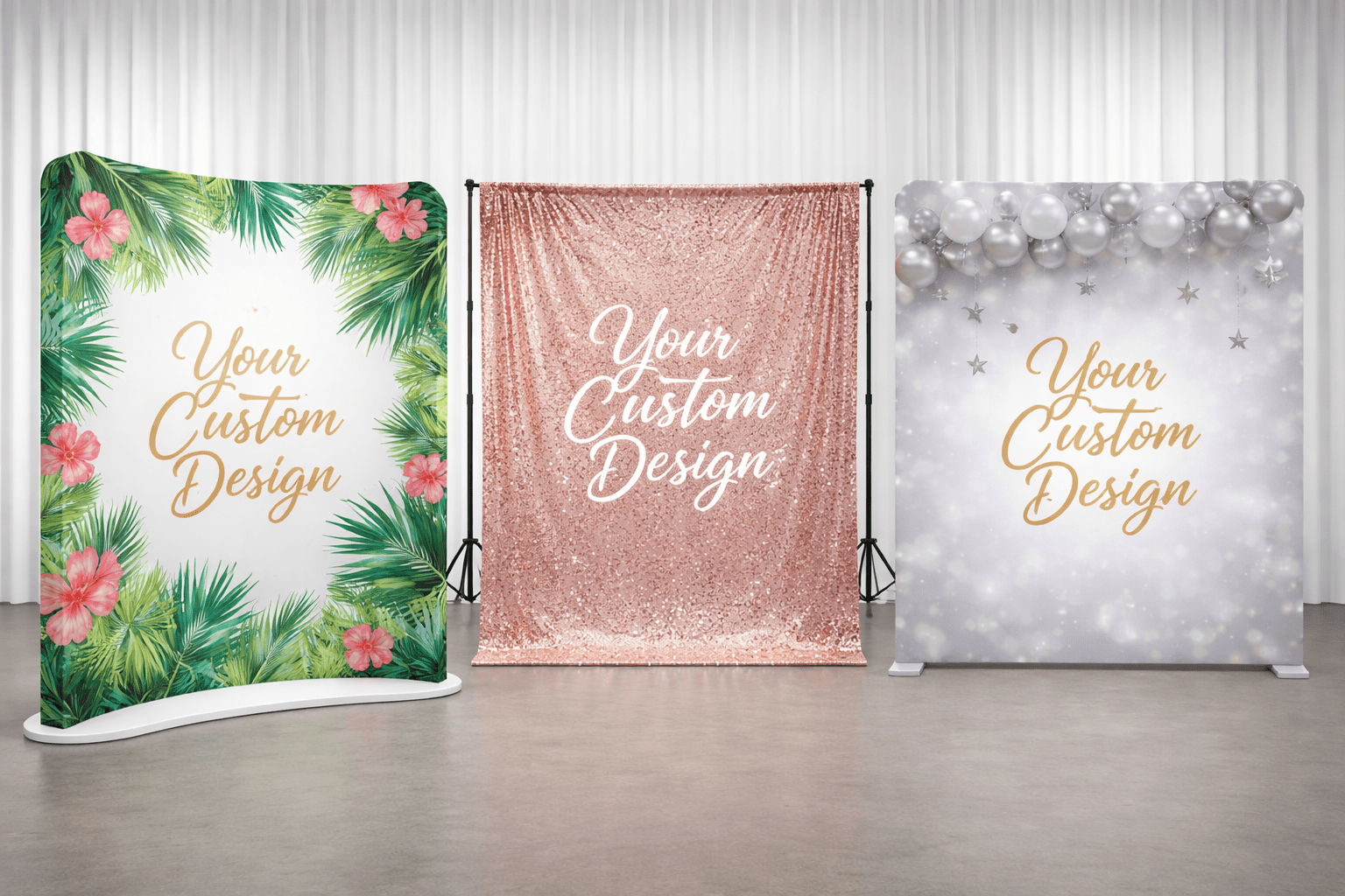 Custom Printed Backdrops